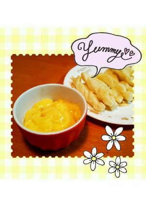 ジャムで簡単！りんごカスタードクリーム-レシピのメイン写真