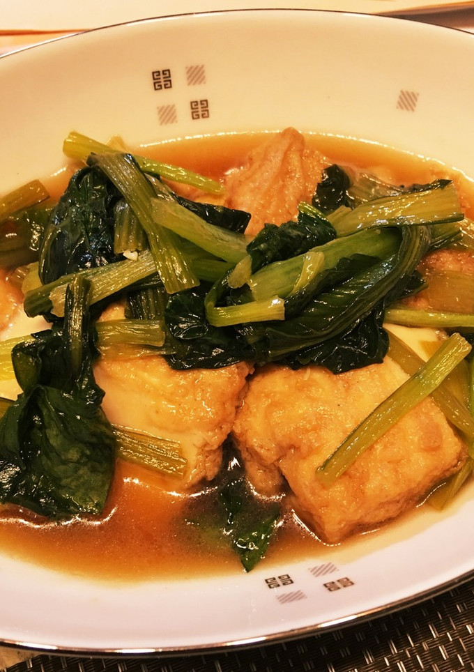 小松菜と厚揚げの煮物-レシピのメイン写真