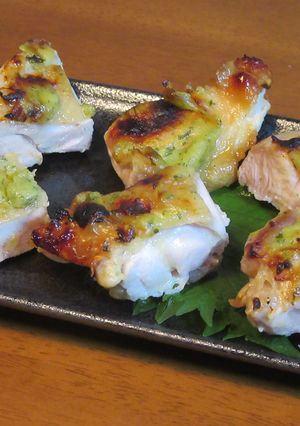 鶏もも肉の木の芽味噌焼き-レシピのメイン写真