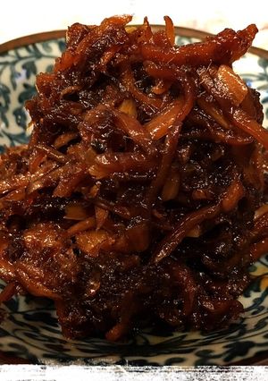 生姜とにんにくの鰹節香る佃煮-レシピのメイン写真