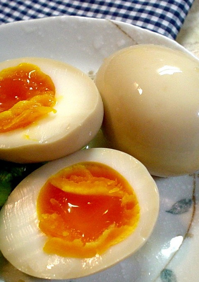 簡単半熟煮卵(にんにく風味)-レシピのメイン写真
