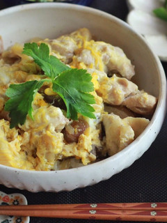 干し椎茸だしで☆親子丼-レシピのメイン写真
