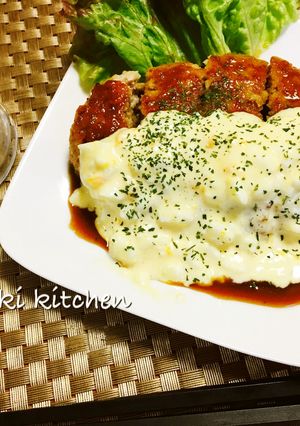 ♡柔らかヘルシーな鶏挽き南蛮?♡-レシピのメイン写真