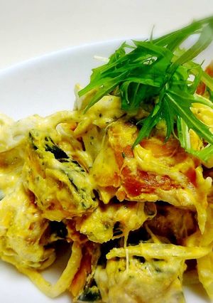 レンジで簡単☆低カロデリ風南瓜サラダ☆-レシピのメイン写真