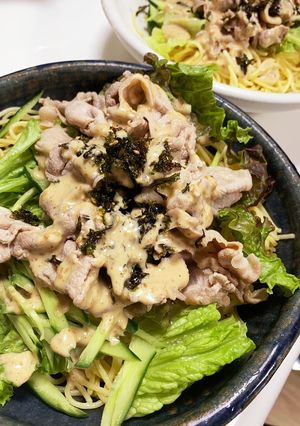 ★冷しゃぶパスタ★-レシピのメイン写真