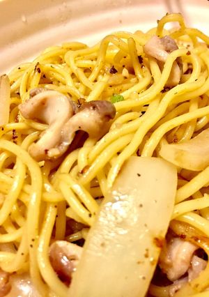 ホルモン塩焼きそば-レシピのメイン写真