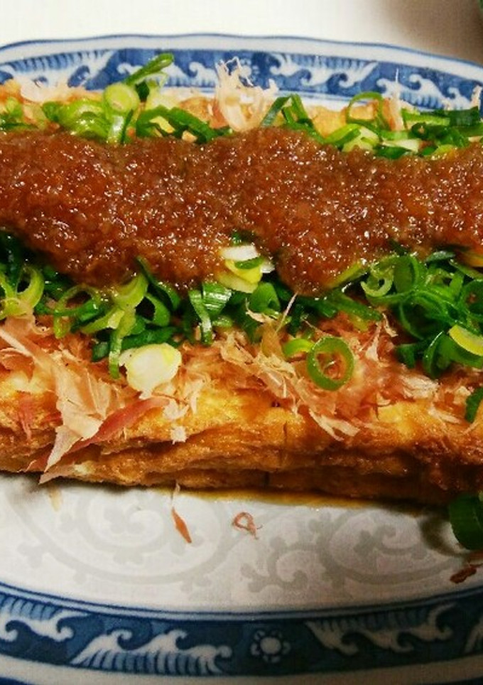 簡単！厚揚げのおろしソースがけ-レシピのメイン写真