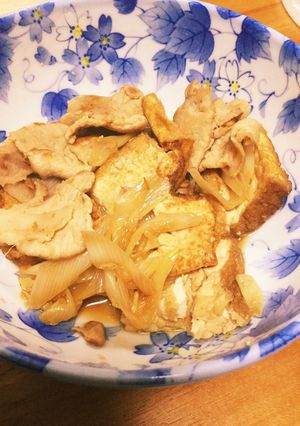 厚揚げと豚のチャンプルー-レシピのメイン写真