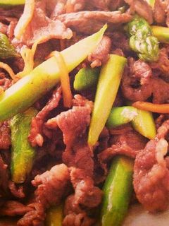 アスパラと牛肉の中華炒め❤-レシピのメイン写真