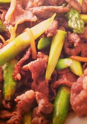 アスパラと牛肉の中華炒め❤-レシピのメイン写真