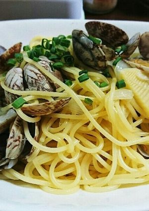 味付け簡単♪筍とあさりの春パスタ☆-レシピのメイン写真