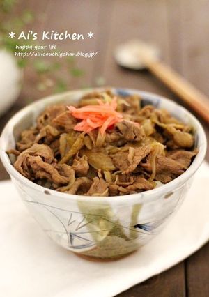 大満足！おうち牛丼-レシピのメイン写真