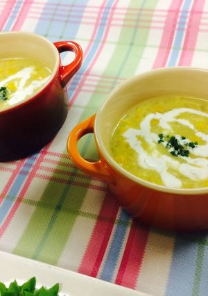 ベビーフードで簡単♪豆乳ポタージュ-レシピのメイン写真