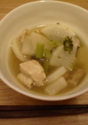 ルクルーゼで♪大根の中華スープ♪-レシピのメイン写真