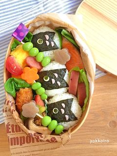 簡単♩子供の日☆鯉のぼり☆お弁当-レシピのメイン写真