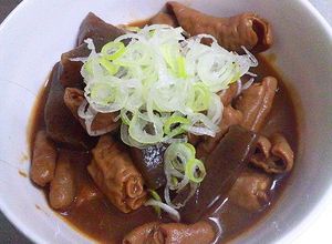 名古屋名物「どて煮」を豚の白モツで作る☆-レシピのメイン写真