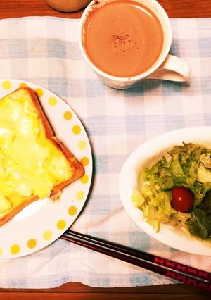 次女テニス試合前の朝ごはん-レシピのメイン写真