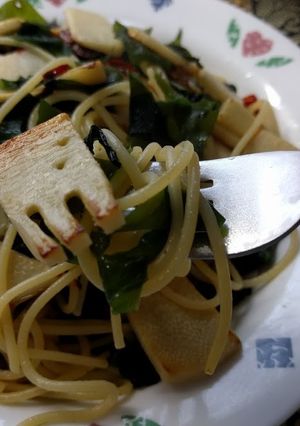 かんたん　たけのこペペロンチーノ-レシピのメイン写真