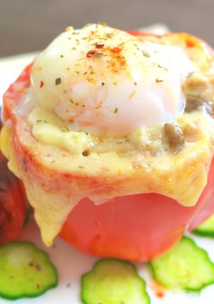 丸ごと野菜の温玉リゾット-レシピのメイン写真