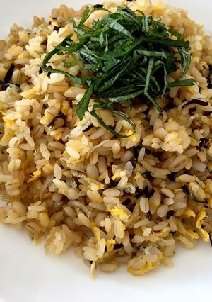 簡単！包丁いらずのじゃこチャーハン-レシピのメイン写真