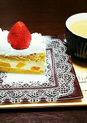 フルーツごろごろレアチーズショートケーキ-レシピのメイン写真