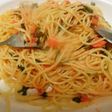 明太子スパゲッティ 和風バターソースかけ