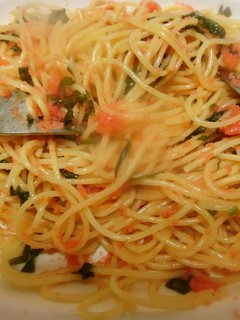 明太子スパゲッティ 和風バターソースかけ-レシピのメイン写真