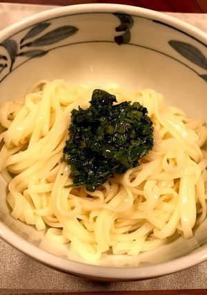 簡単！グリーン野菜の冷製ははつゆうどん-レシピのメイン写真