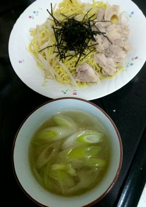 あっさり鶏塩つけ麺-レシピのメイン写真