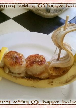 焼きバナナボート♪-レシピのメイン写真