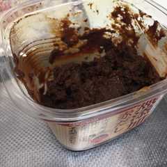 รูปของ かたくなった味噌を溶けやすくする