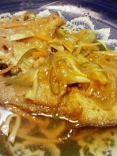 カレイの唐揚げ☆野菜あんかけ-レシピのメイン写真