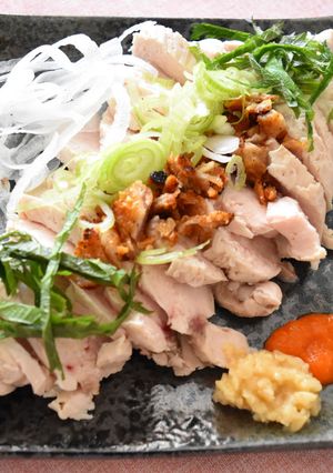 簡単★ヘルシー★鶏むね肉のたたき風-レシピのメイン写真