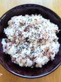 翌日でも固くならない♪♪炊飯器でお赤飯