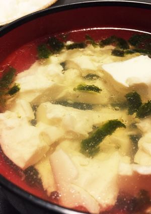 のり豆腐スープ-レシピのメイン写真