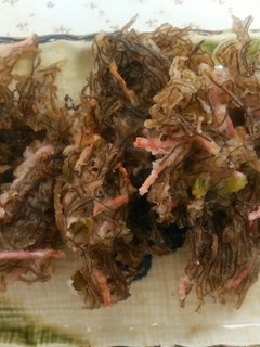もずくと紅生姜のかき揚げ-レシピのメイン写真