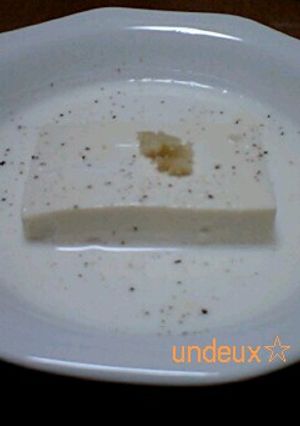 牛乳スープｉｎお豆腐☆ほんのり生姜風味-レシピのメイン写真
