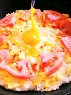 簡単もちもちご飯ピザ! チーズ味!-レシピのメイン写真