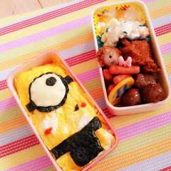 簡単！ミニオン弁当♡-レシピのメイン写真