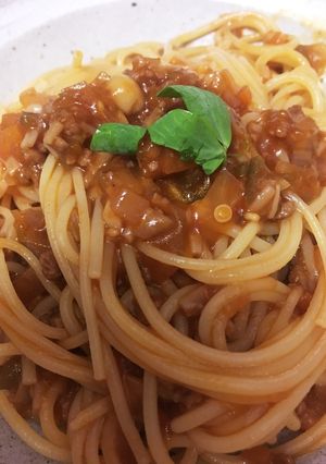 家族が大好き★ミートソーススパゲティ♪-レシピのメイン写真