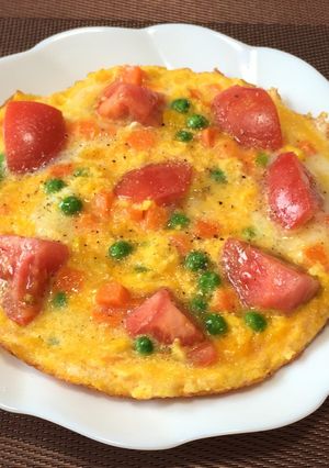 トマタマ&ミックスベジ!(^^)!-レシピのメイン写真