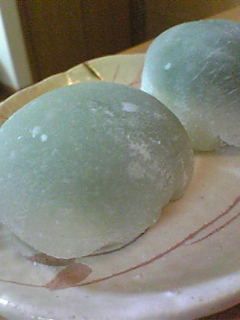 抹茶の生クリーム大福*-レシピのメイン写真