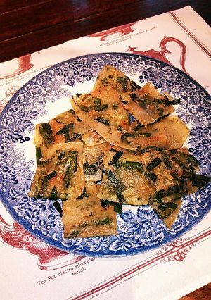 韓国家庭料理　谷根千お店のたれなしチヂミ-レシピのメイン写真
