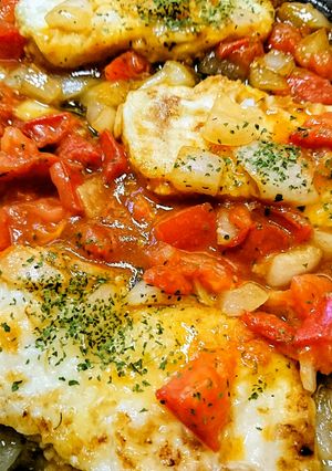 めかじきのフレッシュトマトソース-レシピのメイン写真
