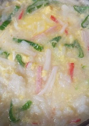 かにかま雑炊-レシピのメイン写真