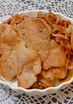 ヘルシーな 生姜焼き-レシピのメイン写真