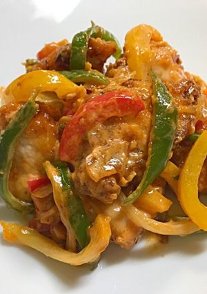 鶏胸肉でもやわらか！オーロラソース炒め-レシピのメイン写真