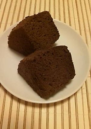 ココアシフォンケーキ-レシピのメイン写真