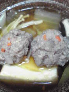 れんこん鶏団子-レシピのメイン写真