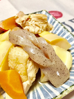 主菜並!ゴロゴロ筍と鶏肉の煮物-レシピのメイン写真